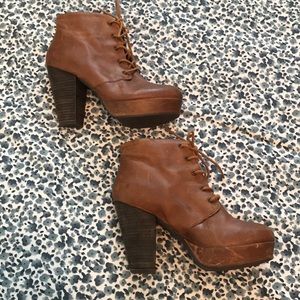 Steve Madden Ankle Lace-Up Boots